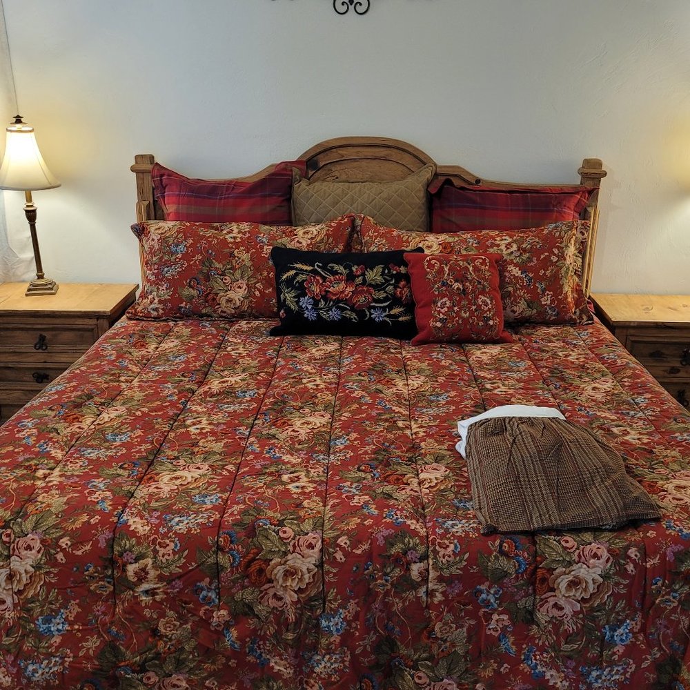 4pc Ralph Lauren Chaps Summerton King comforter set